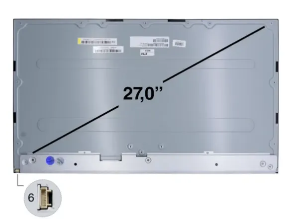 PANTALLA DE TODO EN UNO DE SEGUNDA 27.0 M270HAN01.1