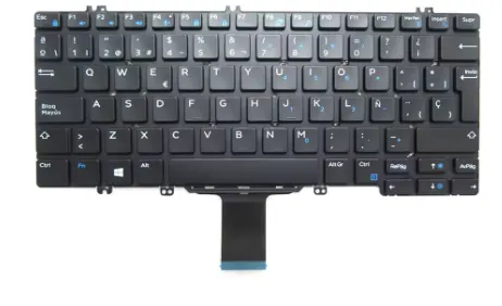 TECLADO DE DELL LATITUDE DE SEGUNDA 5280 5288 5289 5290 7280 7290 7380 7390