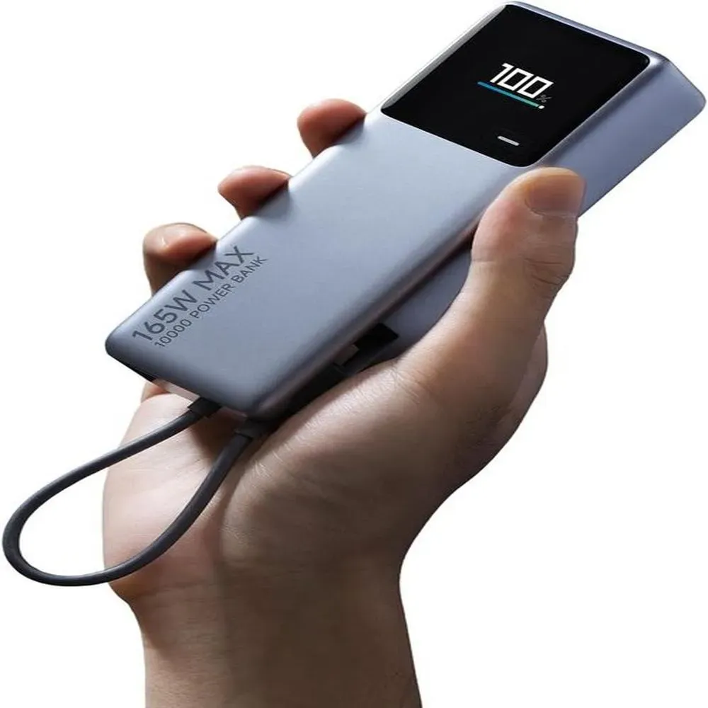 Power Bank Xiaomi 10000 Carga Ultra Rápida 165W