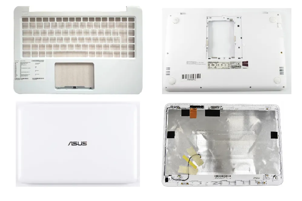 CARCASAS COMPLETAS + BISEL DE ASUS E402 COLOR BLANCO 