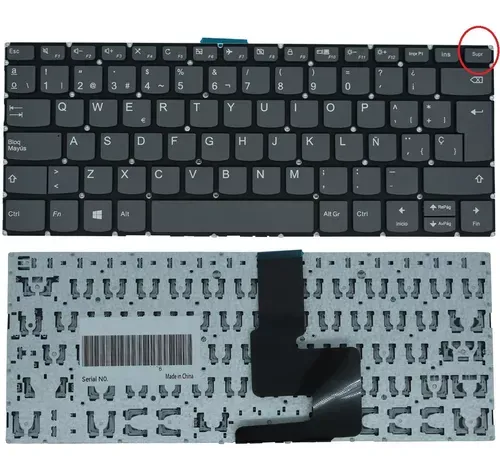 LENOVO - TECLADO DE SEGUNDA PARA  Lenovo Yoga 520-14ikb 720-15ikb 330-14 330S-14 V330-14 S340-14 520-14