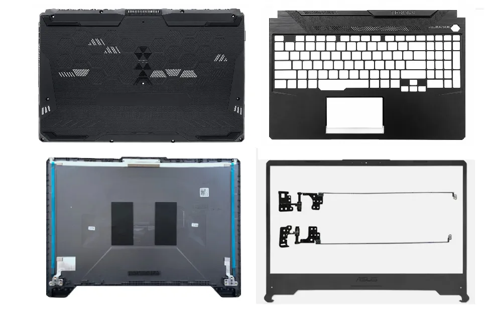CARCASAS COMPLETAS DE ASUS TUF FA506 FX506 +BISAGRAS + CAMRA + BISEL