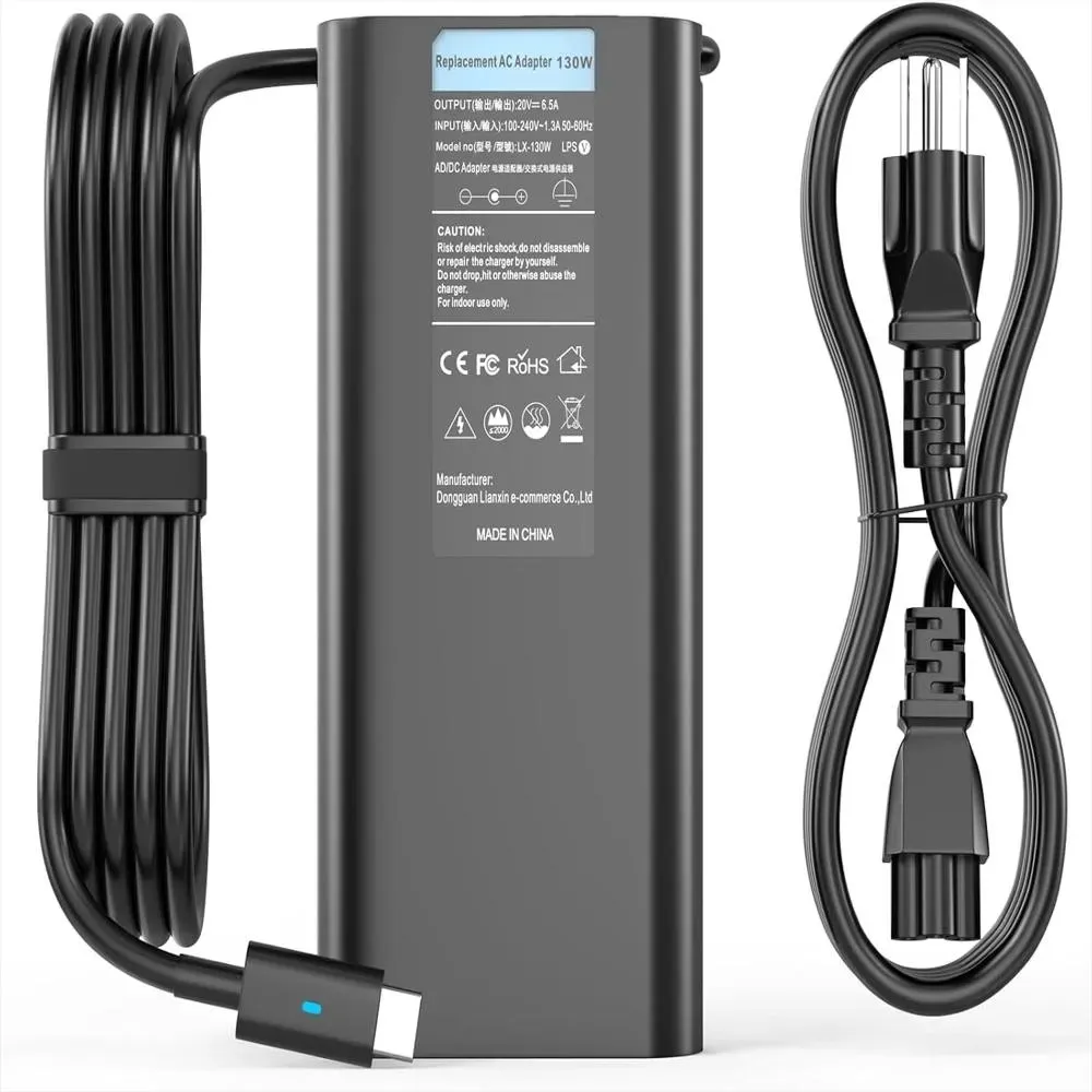 HP - CARGADOR DELL-HP GENERICO TIPO C 130W