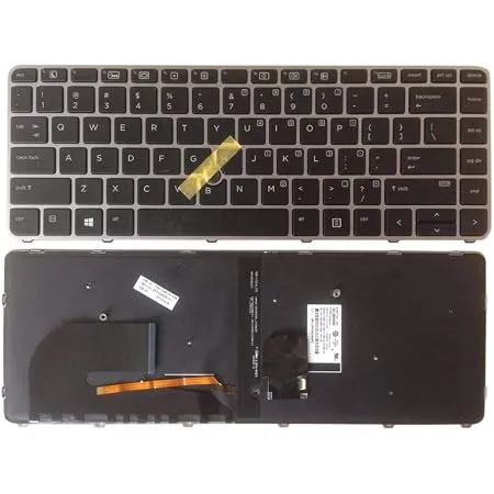 TECLADO DE SEGUNDA HP 240-G2 245-G2 245-G3. NEGRO Y GRIS 