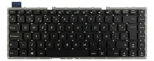 TECLADO DE SEGUNDA PARA Asus X441s X441b A441n BLANCO 