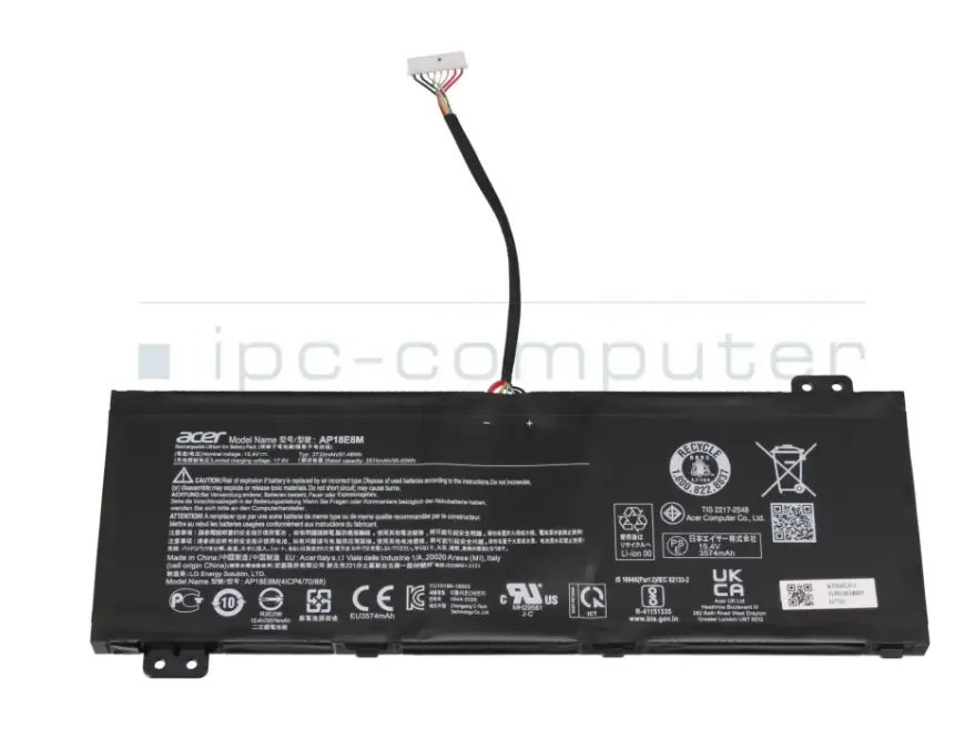 ACER - BATERIA DE ACER ASPIRE ORIGINAL DE SEGUNDA  AP18E8M