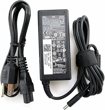 DELL - CARGADOR DE DELL NUEVO ORIGINAL DE 19.5V A 3.34A 65W PUNTA AGUJA PEQUEÑA