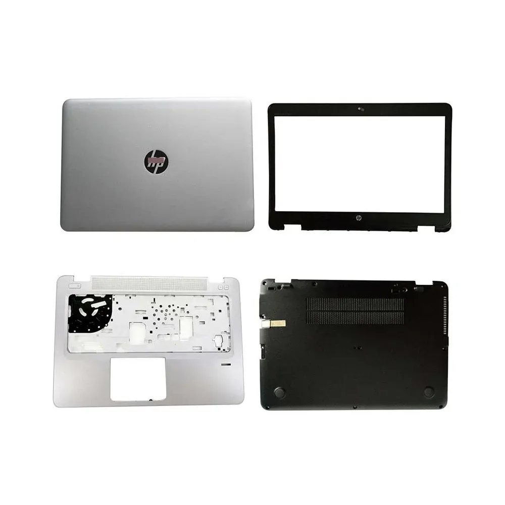 HP - CARCASA COMPLETAS + BISAGRAS + BISEL SIN TRACKPAD PARA HP ELITEBOOK 840-G1