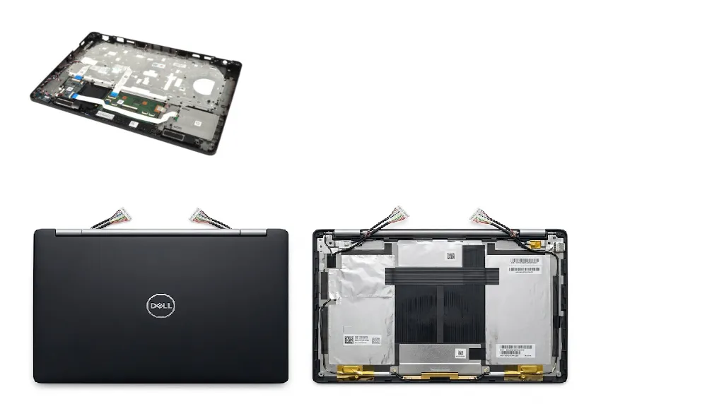 DELL - TAPA PANTALLA + TAPA TECLADO +  CON Y SIN CAMARA + TRACKPAD CON Y SIN BOTONES Y SIN TECLADO PARA DELL E5470 5470