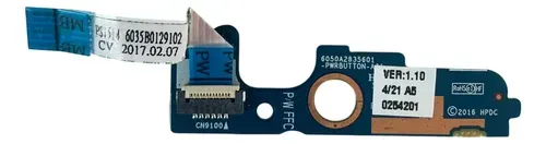 HP - BOTON DE ENCENDIDO PARA HP ELITEBOOK 840-G3 850-G3 745-G3  ZBOOK 15U-G3