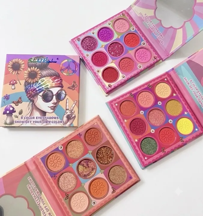 sombras 9 tonos colorful