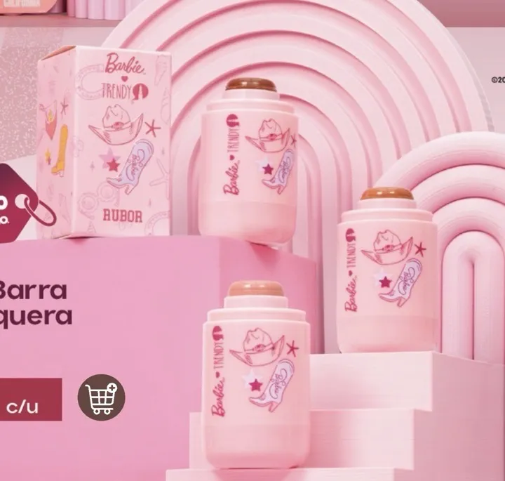 trendy locura rubor en barra Barbie