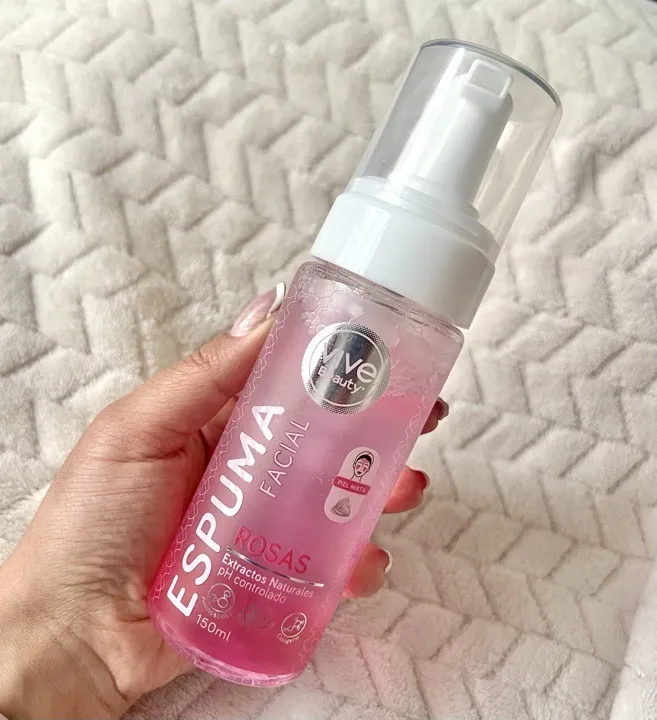 espuma facial rosas 150ml vive Beauty