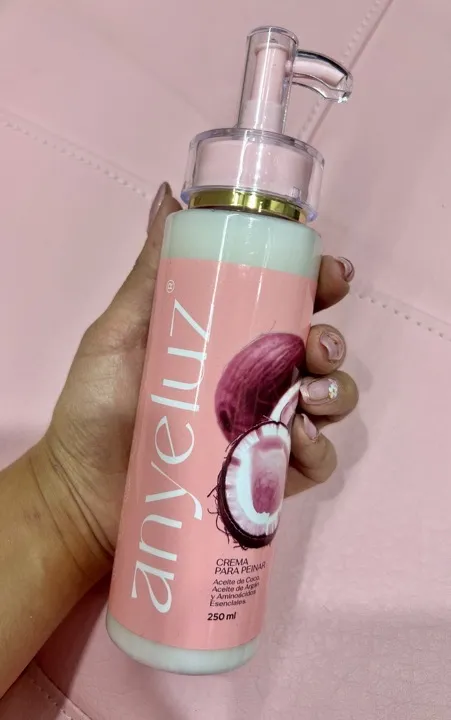 crema para peinar Anyeluz coco