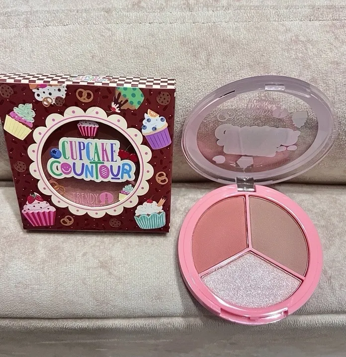 contorno trío cupcake