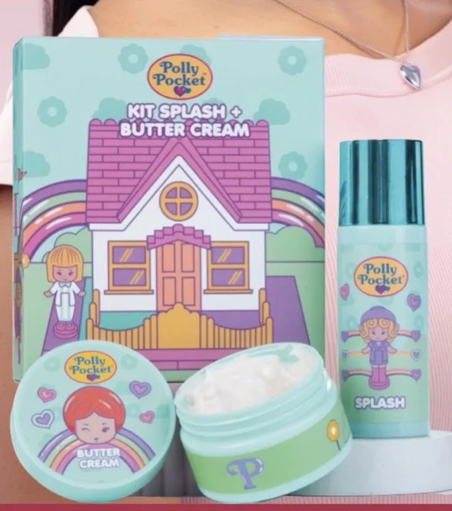 trendy locura kit splash Polly pocket aguamarina