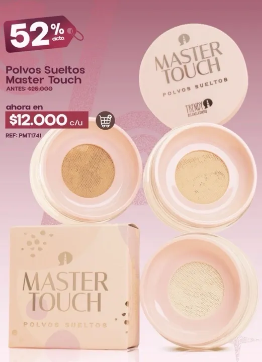 trendy locura polvos máster touch