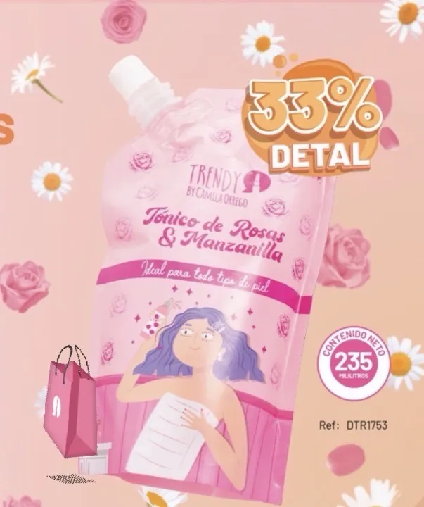 promo doypack tónico rosas