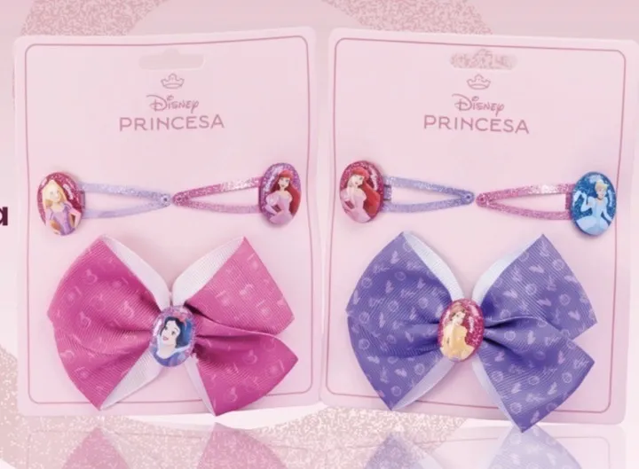 trendy locura kit moño y hebilla princesas