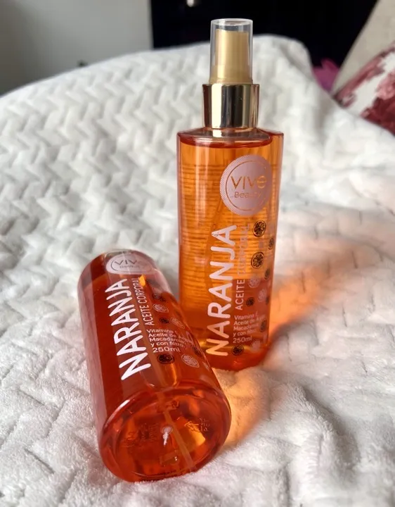 aceite corporal de naranja 250ml vive Beauty