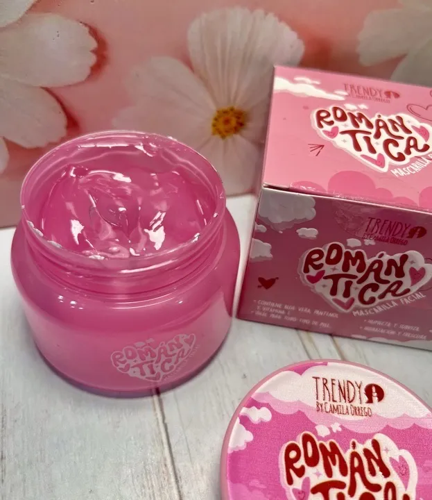 mascarilla facial  romántica