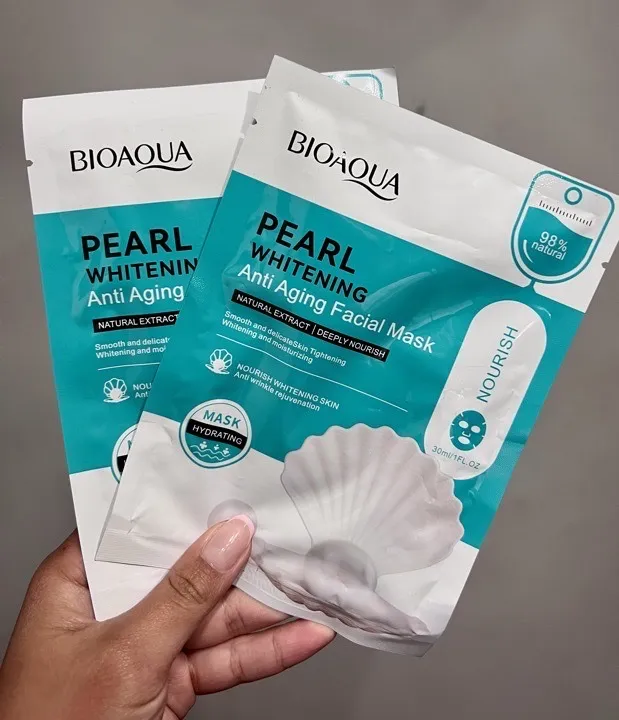 mascarilla de velo de perla bioaqua