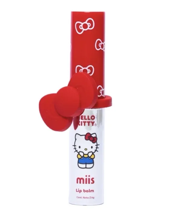 bálsamo hidratante para labios hello kitty