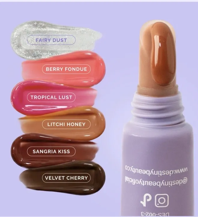 lip gloss destiny by la segura