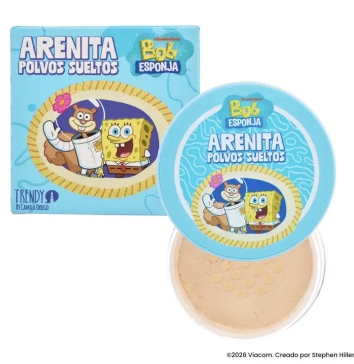 polvos sueltos arenita Bob esponja