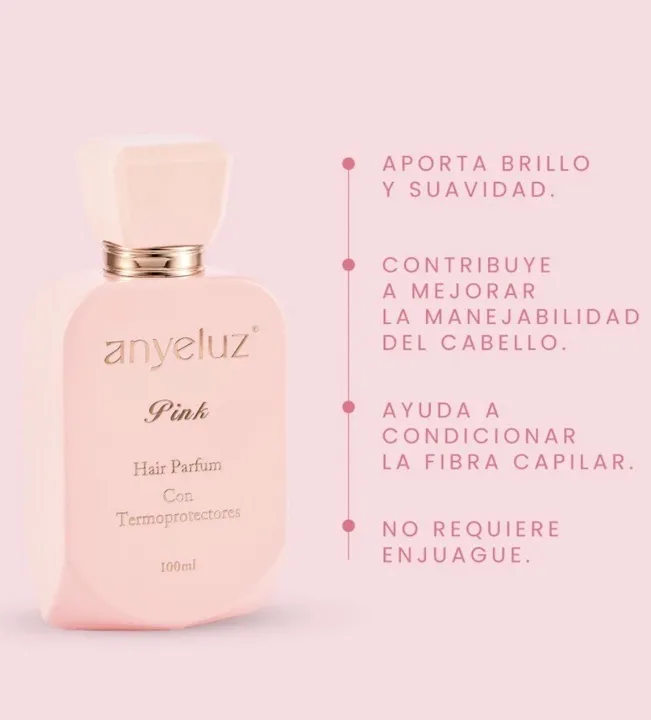 perfume capilar Pink anyeluz