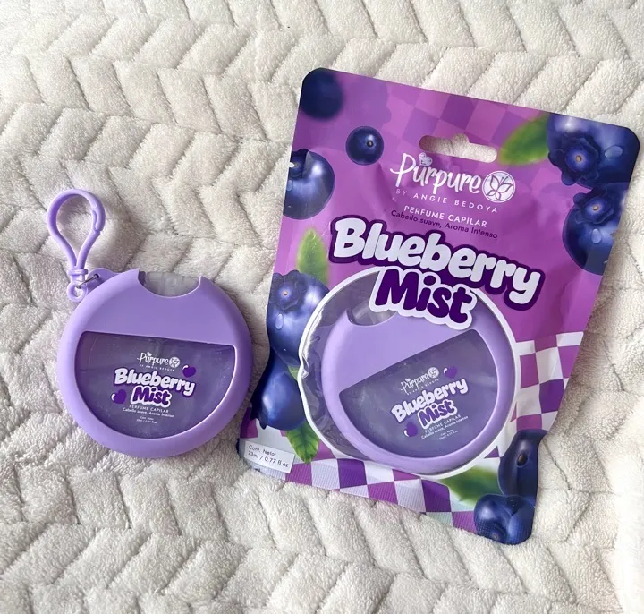 perfume capilar llavero blueberry púrpure