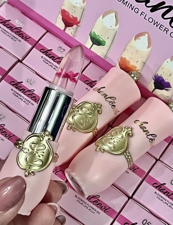 labial en barra mágico flor