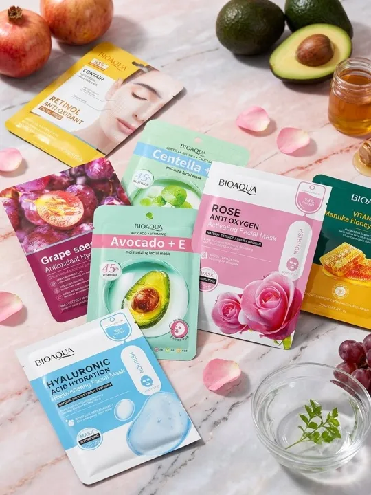 mascarilla de velo facial bioaqua