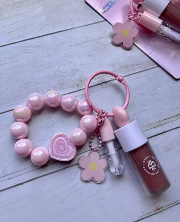 dúo gloss nude+ mini gloss Bloomshell