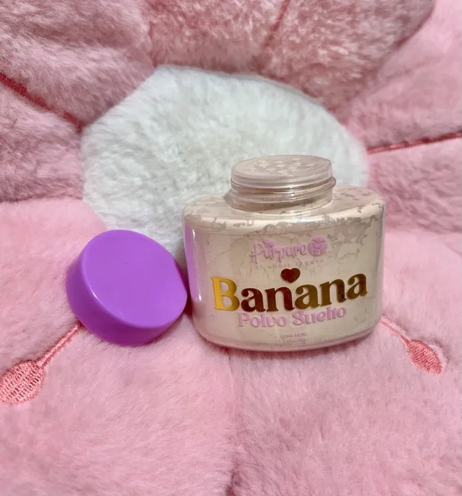 polvos sueltos banana púrpure