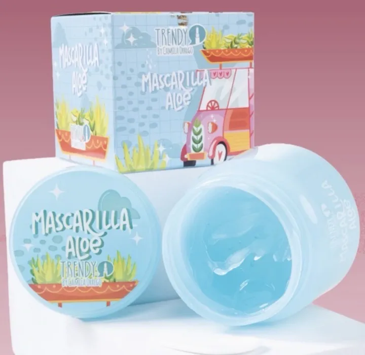 trendy locura mascarilla facial aloe