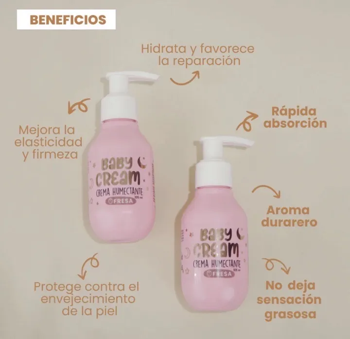 baby cream mini lluvia de Estrellas
