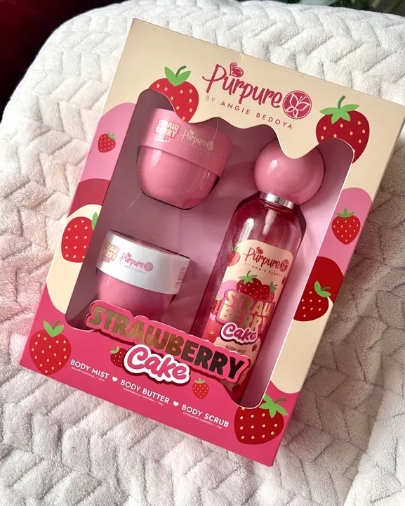 kit strawberry cake púrpure