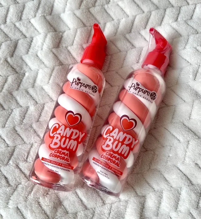 crema espiral Candy bum púrpure