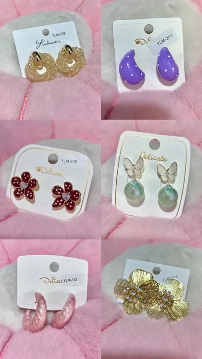 Aretes grande rodio 012