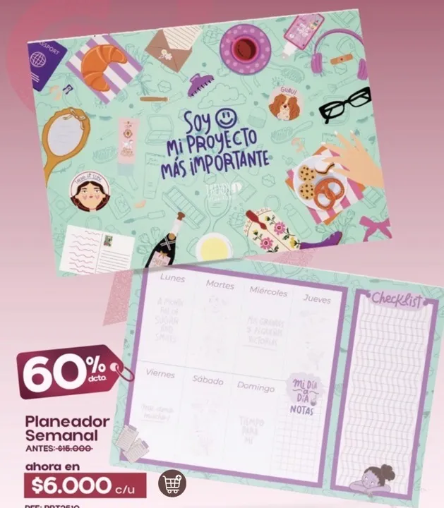 trendy locura planeador semanal