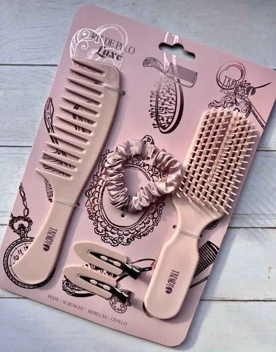 kit accesorios pelo luxe