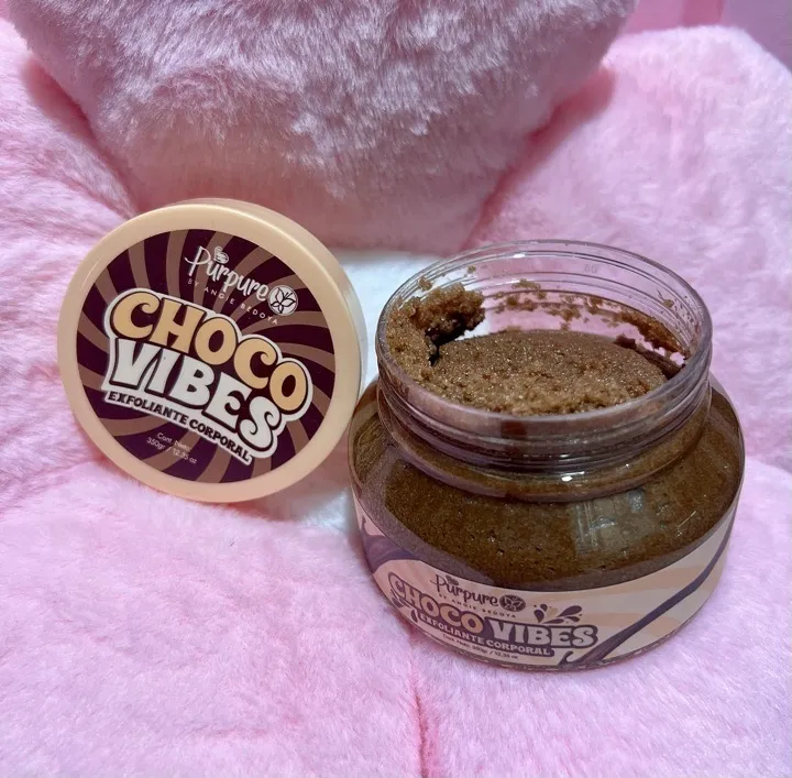 exfoliante corporal choco vibes púrpure