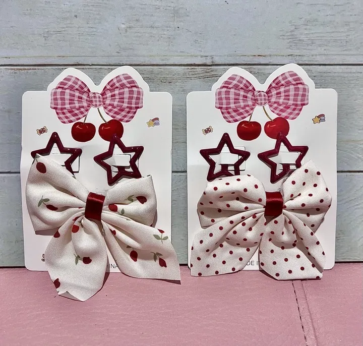 set moño en pinza y hebillas 10-13