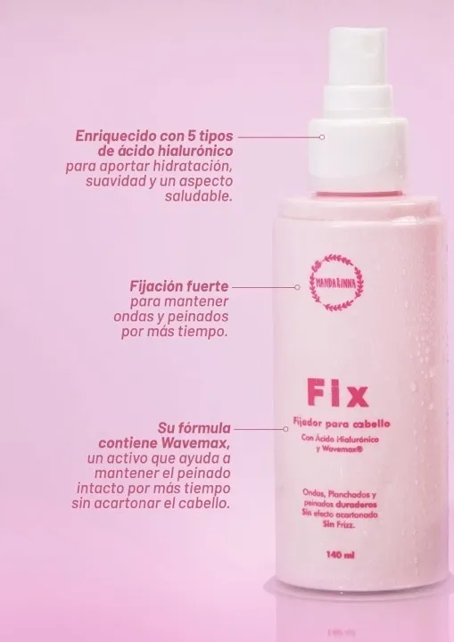 fijador de cabello Mandarina