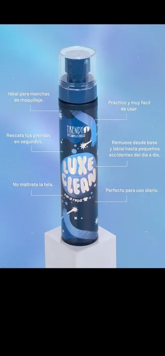 limpiador de maquillaje luxe trendy