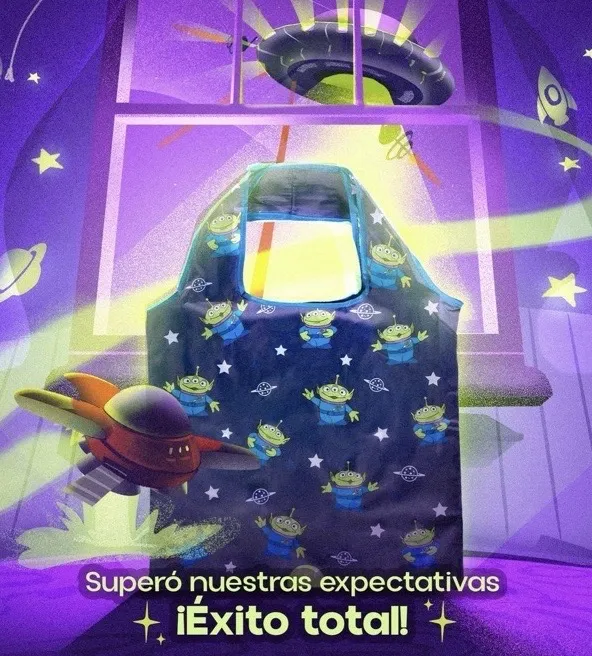 tote bag aliens toy story