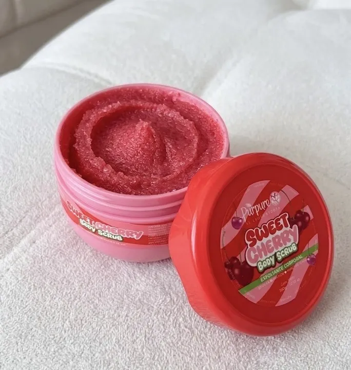 exfoliante corporal sweet cherry púrpure