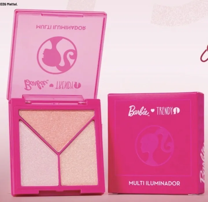 trendy locura iluminador trío Barbie