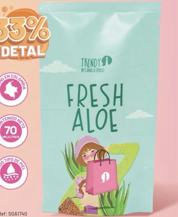 promo sachet gel aloe Vera